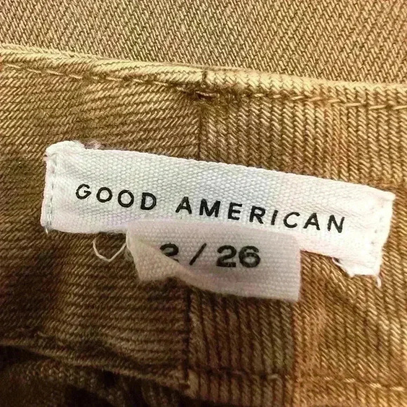 Good AMERICAN GOOD HERITAGE BRONZE BROWN SIZE 2/26 - Picture 10 of 11